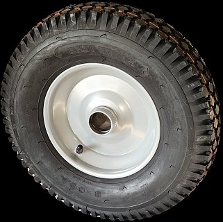 Samostatné nafukovací pojezdové kolo - C97.400x100/75-42mm 265kg kostka